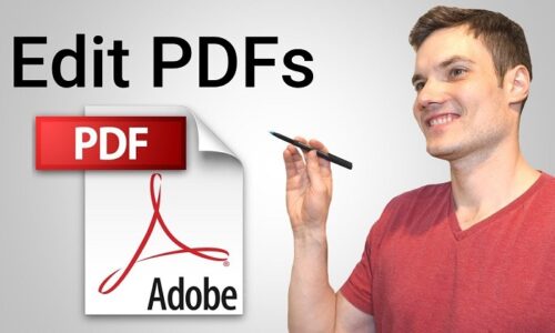 Editing PDFs